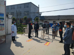 界首靳寨乡中心卫生院指导复学疫情防控应急演练